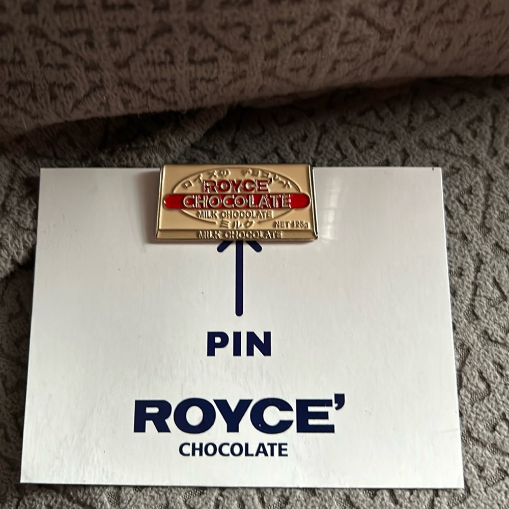 Royce Chocolate Pin
